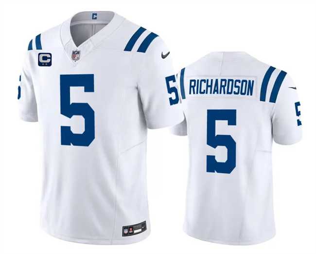 Men & Women & Youth Indianapolis Colts #5 Anthony Richardson White 2024 F.U.S.E. With 2-Star C Patch Vapor Limited Stitched Jersey,We sell and wholesale Men & Women & Youth Indianapolis Colts #5 Anthony Richardson White 2024 F.U.S.E. With 2-Star C Patch Vapor Limited Stitched Jersey on line form chian!